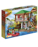 BanBao Interlocking Blocks Safari Tour Building Set (456 Pieces and 5 Mini-Figures)