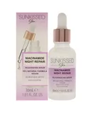 Niacinamide Night Repair Serum by Sunkissed for Unisex - 1.01 oz Serum