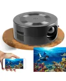 Mini Video Projector, 1080P Portable Projector Compatible with USB|Android Phone, Tech Gadgets, Outdoor Projector, Mini TV for Home /Camping/Travel/Party, Cool Stuff, Personalized Birthday Gifts