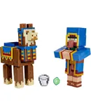 Mattel Minecraft Craft-a-Block 2-Pk, Action Figures & Toys to Create, Explore and Survive