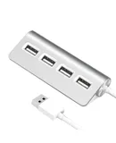 4-port USB hub USB-A aluminium expansion docking station USB2.0 multi interface hub hub splitter laptop extender