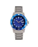 Nautis Admiralty Pro 200 Bracelet Watch w/Date - Blue