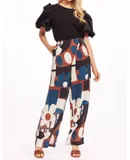 Eva Franco Arten Pant In Shasta Daisy