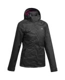 Quechua Women's waterproof mountain walking jacket MH100