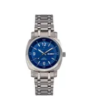 Nautis Stealth Bracelet Watch w/Day/Date  - Blue