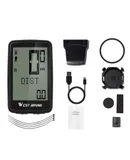 Bike Computer Wireless Wired Speedometer Odometer Waterproof LCD Backlight Cycling MTB Bicycle Computer Stopwatch