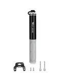 WEST BIKING 120PSI High Pressure Mountain Bike Pump Portable Manual Pump Aluminum Alloy Practical Tire Pump Bicycle Tire Basketball Pump