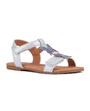 Olivia Miller Girl's Toddler Angel Flat Sandal