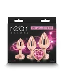 Rear Assets 3pc Plug Kit RG/Pink Heart