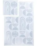 Premium Exercise & Baby Foam Play Mats Stylish & Large Non-Toxic Odorless Floor Mat 6 Tiles Spacious 6ft x 4ft Peel-Resistant Reinforced Ver.Soft, Thick, Waterproof Foggy Gray