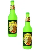 \u2013 Beer Bottles Dog Toy 100% Vinyl. Made Durable & Strong. Novelty Play Toy. 14 Bottles to Choose from and it Floats (Dos Perros 2 Pack)