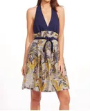 Eva Franco Sophia Dress In Serengeti