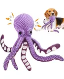Poochplaypen Tugo Toy Octopus, Pooch Playpen Tugo Toy, Pawforloves Premium Pet Plush Toy, 2024 Octopus Dog Toy Immortal Squeaky Dog Toys for for Aggressive Chewers, Octopus Dog Plush Toy (Purple)