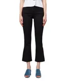 3 X 1 Women's W25 Midway Gusset Zipper Black Jeans