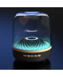 Desktop Subwoofer Bluetooth Speaker, GLASS Black Gold Collector's Edition Speaker