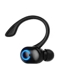 Wireless Earphones Bluetooth headset Mini ear hook sports anti loss music call hidden earplugs With Mic for Smart Phone