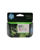 HP 62XL High Yield Tri-color Original Ink Cartridge - 415 Pages (C2P07AA)