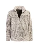 Gioberti Men Super Soft Sherpa 1/4 Zip Pullover Sweater