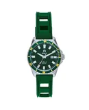 Shield Reef Strap Watch w/Date - Green