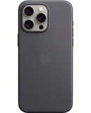 Apple - iPhone 15 Pro Max FineWoven Case with MagSafe - Black