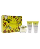 Versace Yellow Diamond by Versace for Women - 3 Pc Gift Set 1.7oz Eau de Toilette, 1.7oz Perfumed Shower Gel, 1.7oz Perfumed Body Lotion