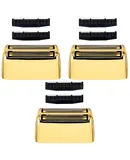 3x Babyliss PRO FXRF2G Replacement Double Foil Head & Cutter for FX02 Shaver