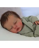 NPK-Delilah Reborn doll kit, realistic color, soft DIY doll parts, 18 inches