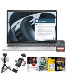 Dell 16" Pro 16 Plus Laptop - AMD Ryzen 7 PRO 250 - 16GB RAM (Silver) Refurbished + SanDisk Ultra 256GB Memory Card + Sennheiser Professional MKE 200 Mobile Kit + VidPro USB 2.0 Type-C microSD and SD Card Reader + Music Maker Mix and Master Suite Software