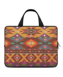 Aztec Geometry Pattern Laptop Bag Women Man 10 12 13 15 17 Inch Office Notebook Travel Computer Handbag Waterproof Bag Notebook Cover