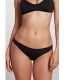 Jenna Classic Brief Bikini Bottom in Black