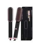 Hair Straightening Comb, Negative Ion Hair Straightener Lazy Curling Iron, Straight Curl Dual Purpose Clipboard Electric Curling Comb