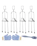 Edelstahl Spie?e stainless steel skewers Outdoor Grillzubeh?r grill accessories