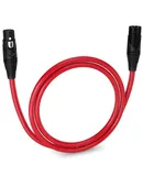 LyxPro 3 ft Balanced XLR Cable, Male to Female, 3 Pin Microphone Cable