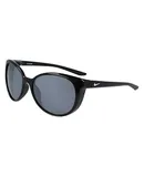 Nike CT8234-010 Essence Sunglasses Black Frame Color, Grey with Silver Mirror Lens Tint