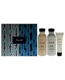 Heat to Toe Nourishing Trio by Fresh for Women - 3 Pc 8.7oz Body Cleanser - Milk, 8.7oz Body Lotion - Milk, 1.6oz Hand Cream - Milk