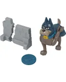 Fisher-Price DC League of Super-Pets Disk Launch Ace, figure set with dog and accessories