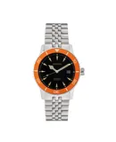 Heritor Automatic Hurst Bracelet Watch w/Date - Orange