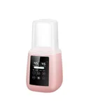 prekull Fast Baby Bottle Warmer for Breastmilk,48H Thermostat with Thaw, Night Light, Bottle Warmers for All Bottles.pink