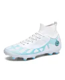 Unisex Soccer Cleats Lightweight Training AG Football Shoes for Youth and Adults
