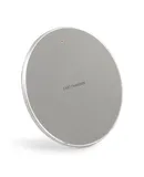 Fast Charge Qi Wireless Charging Pad, Wireless Charger for iPhone 11 Pro/11/XS/XR/X/8, Samsung Galaxy S10/9/8/7/6, USB Cable Included, LED Indicator Light, Active Cooling (Grey)