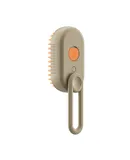 3-in-1 Pet Steam Brush for Cat One-key Spray Massage Cleaning  Prevents Flying Hair Without Hurting Skin for Cats Dogs USB Grooming Brush
