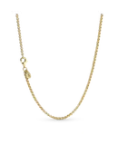 Collar Pandora De Cadena Rolo En Recubrimiento Oro 14K 369260C00 | Baño De Oro 14K | Joyería De Lujo Para Mujer | Ideal Para Regalo Elegante | Compatible Con Charms Pandora