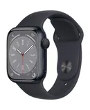 Apple Watch Series 8 (GPS, 45MM) - Midnight Aluminum Case with Midnight Sport Band (Renewed)