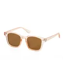 Mio Marino Polarized Trendy Sunglasses with 100% UV Protection-Hint of Bronze-One Size