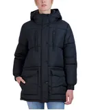 Sebby Juniors' Hooded 3/4 Puffer Coat