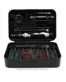 132-in-1 Micro Magnetic Screwdriver Set Mini Precision Screwdriver Set with Color-coded Identification Repair Tool Kit 108 Screwdrivers Bits Small Manual Screw Driver Toolkits for Phone Computer