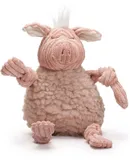 Knottie Plush Dog Toy Dog Stuffed Animal Toy, Puppy Toys, Squeaky Dog Toy for Small, Medium & Large Dogs, Soft Fleece, Durable Plush to Keep Them Busy Penelope Pig, Large