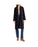 Belle & Bloom Women's Empire State of Mind Collared Coat in French Navy