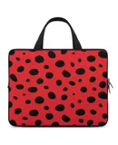 Coccinellidae Ladybirds Beetles Ladybugs Insects Pattern Laptop Bag Women Man 10 12 13 15 17 Inch Office Notebook Travel Computer Handbag Waterproof Bag Notebook Cover