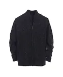 Gioberti Mens Heavy Weight Cardigan Twisted Knit Regular Fit Full-Zipper Sweater
